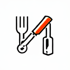 Restaurants and Food Service Icon