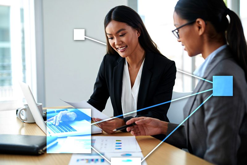 Accountants using TVI account management integrated with CRM, POS and inventory. 