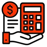 Accounting management icon