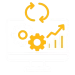 Adaptability and flexibility icon