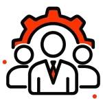 Family and corporate accounts icon