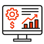 Complete financial integration icon