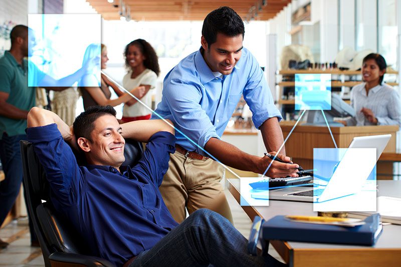 TVI Accounting directly connected to Sales  Inventory and CRM (vendors, staff, customers).