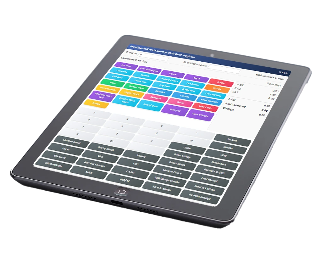 TableViews Integrated complete business management software running on a tablet. Sales, accounting, intentory and CRM all tied into one seamless system.