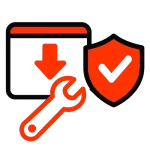 Assets, installation and warranty icon