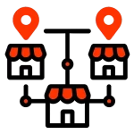 Multi-location icon