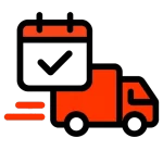 Scheduling and dispatch icon